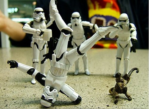 Star Wars Fan and Photographer Takes Funny Pictures of Stormtrooper Figurines