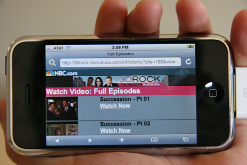 Watch The Office and 30 Rock For Free On Your iPhone
