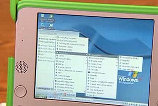 The OLPC XO Gets Equipped With Windows XP