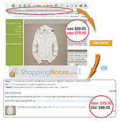 Website of the Day: Shopping Notes