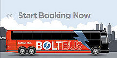 BoltBus = Free WiFi and In-seat Power Ports! 