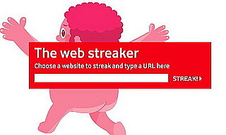 Vodafone's Web Streaker Scandalizes Your Web Pages
