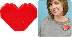 Pixelated Lego Heart Pin: Love it or Leave It?
