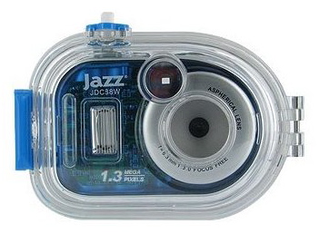 Blue Jazz Water Resistant Camera Blue Jazz Water Resistant Camera