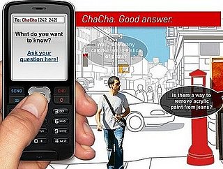 Text Questions to Cha Cha and They Text You Answers Back