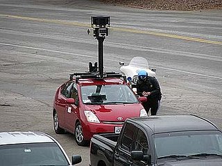 Google Street View Car Pulled Over by the Fuzz!