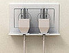 The Hang On Outlet Holds Your Loose Cords Securely 