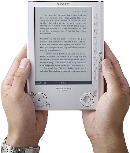 Daily Tech: Sony Makes the E-book Reader Open 