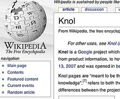 Google Launches Knol, a Wikipedia Competitor 