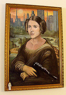 Artist Jim Hance's Mona Leia is a Parody of the Mona Lisa