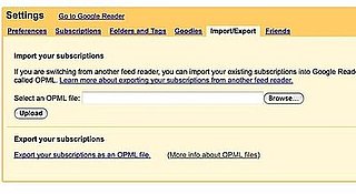How to Export Your Feeds From One RSS Reader to Google Reader