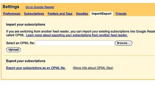 How to Export Your Feeds From One RSS Reader to Google Reader