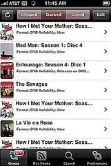 Dashbuster is an iPhone App for Managing Your Netflix or Blockbuster Queue Dashbuster is an iPhone App for Managing Your Netflix or Blockbuster Queue