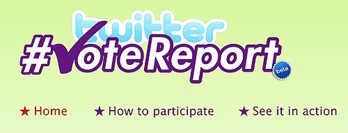 Twitter Vote Report Twitter Vote Report