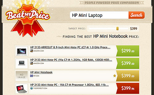 Website of the Day: Beat My Price 
