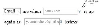 Ding It's Up Emails You When a Website That Has Been Down Is Working Again