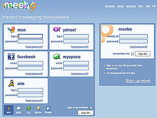 Meebo Adds Facebook and MySpace Into the Mix 
