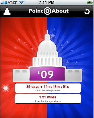 Welcome Mr. President: Inauguration iPhone App