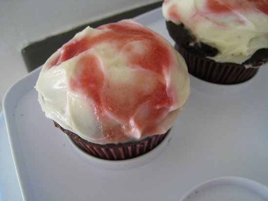 Reader Recipe: Cream Cheese Stuffed Cupcakes Reader Recipe: Cream Cheese Stuffed Cupcakes