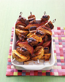 Sunday BBQ: Pork and Apple Kebabs