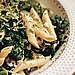 Penne With Greens, Olives, and Feta