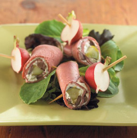 Dill-Pastrami Bites Dill-Pastrami Bites