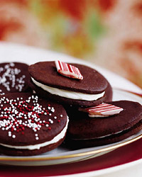 Chocolate-Mint Sandwich Cookies Chocolate-Mint Sandwich Cookies