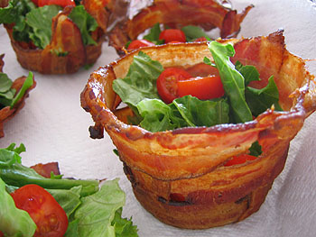 Bacon Cups Bacon Cups
