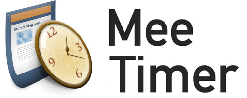 Stop Dilly-Dallying Around with Mee Timer Stop Dilly-Dallying Around with Mee Timer