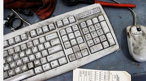 Office Keyboards Dirtier than Toilet Seats