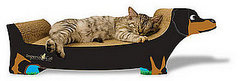 Dachshund Scratcher for Kitty Revenge