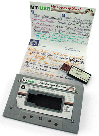 USB Made For Mixed "Tapes"