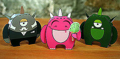 Paper Monsters from Goobeesta Paper Monsters from Goobeesta