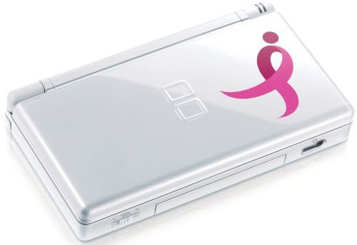 Pink Ribbon Nintendo DS Lite On Sale This October