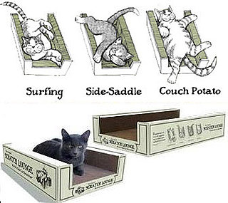 The Original Scratch Lounge For Cats