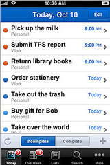 Remember the Milk For iPhone
