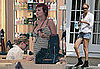 Photos of Nicole Richie and Pregnant Ashlee Simpson Shopping at Barneys