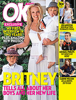 Britney Spears OK Magazine Cover and Interview, The First in Two Years