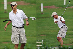 Photos of President Barack Obama Playing Golf in Hawaii, 12/21/2008 Photos of President Barack Obama Playing Golf in Hawaii, 12/21/2008