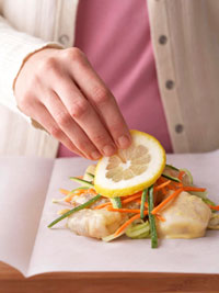 Fast & Easy Dinner: Shrimp and Scallops en Papillote
