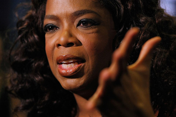 Oprah Winfrey vs. Organic Blue Corn Chips Oprah Winfrey vs. Organic Blue Corn Chips