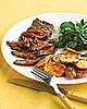 Fast & Easy Dinner: Skirt Steak With Crispy Garlic Potatoes