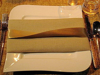 Simple Tip: Satin Ribbon Makes Affordable Place Setting