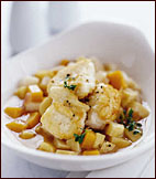 Halibut and Fall Harvest Sauté Halibut and Fall Harvest Sauté