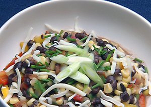 Sunday Dinner: Black Bean and Roasted Corn Salad