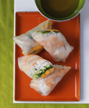 Mango Shrimp Summer Rolls Mango Shrimp Summer Rolls