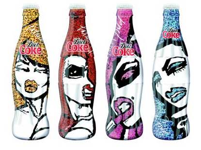 Patricia Field Limited-Edition Diet Coke City Collection Bottles