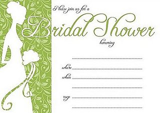 Come Party With Me: Bridal Shower — Invite