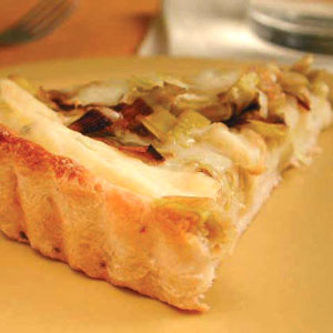 Fast & Easy Dinner: Leek, Potato, and Fontina Tart Fast & Easy Dinner: Leek, Potato, and Fontina Tart