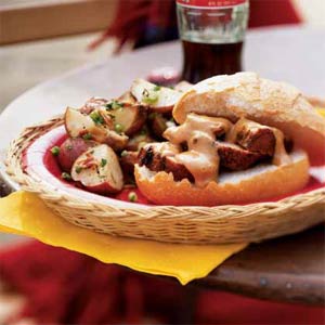 Fast & Easy Dinner: Grilled Pork Tenderloin Sandwiches